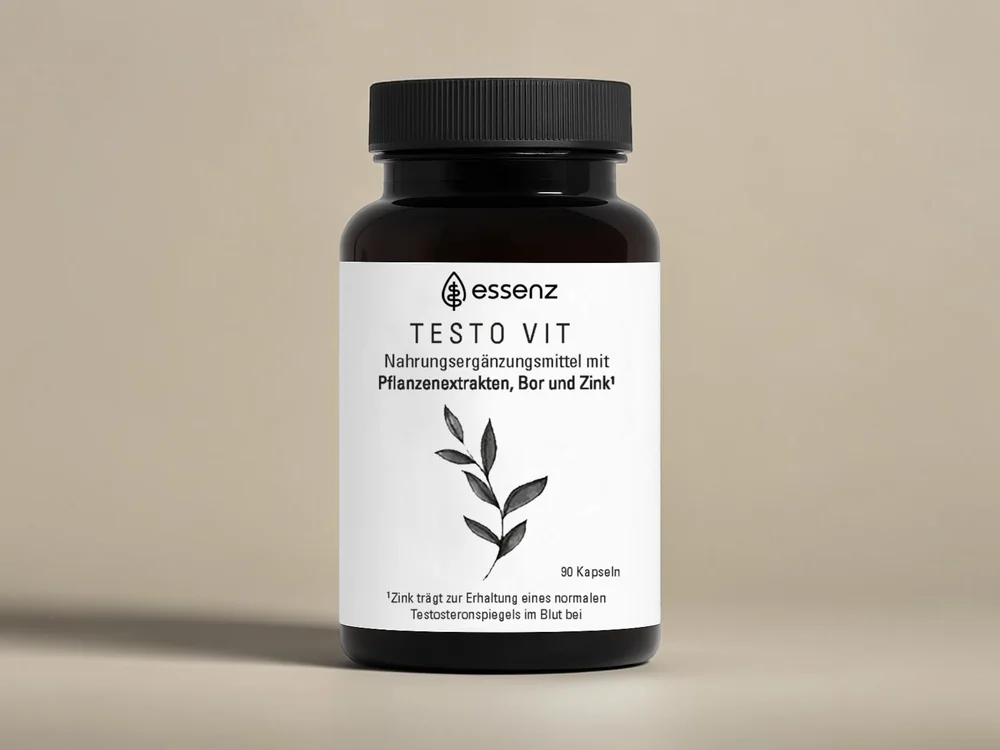 ESSENZ Testo Vit Nahrungsergänzungsmittel