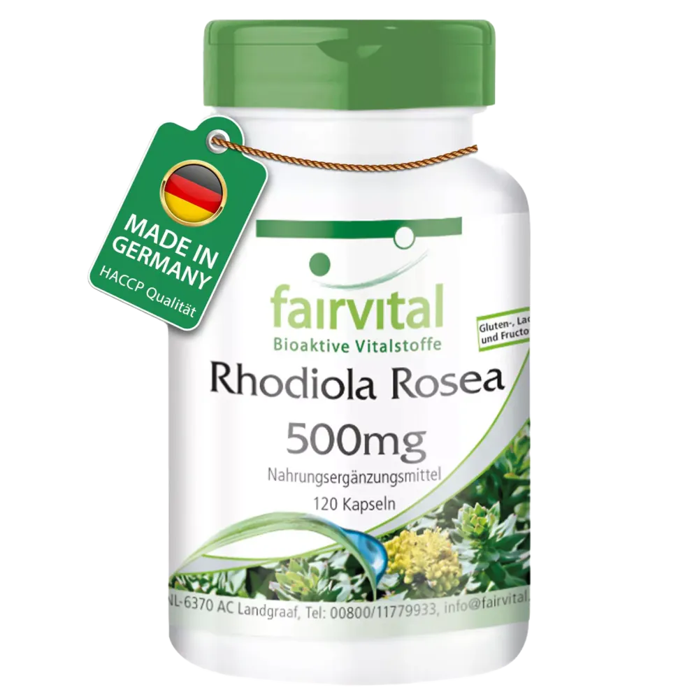 Fairvital Rhodiola Rosea 500 mg