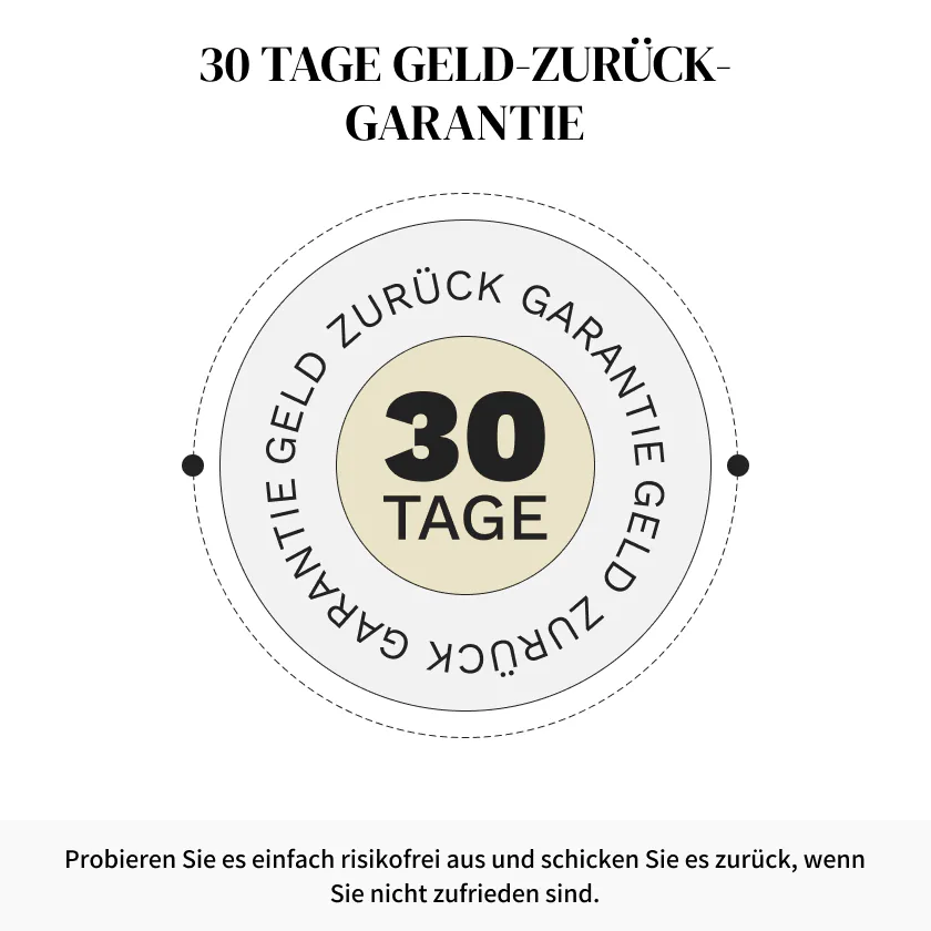 30 Tage Geld-Zurück-Garantie