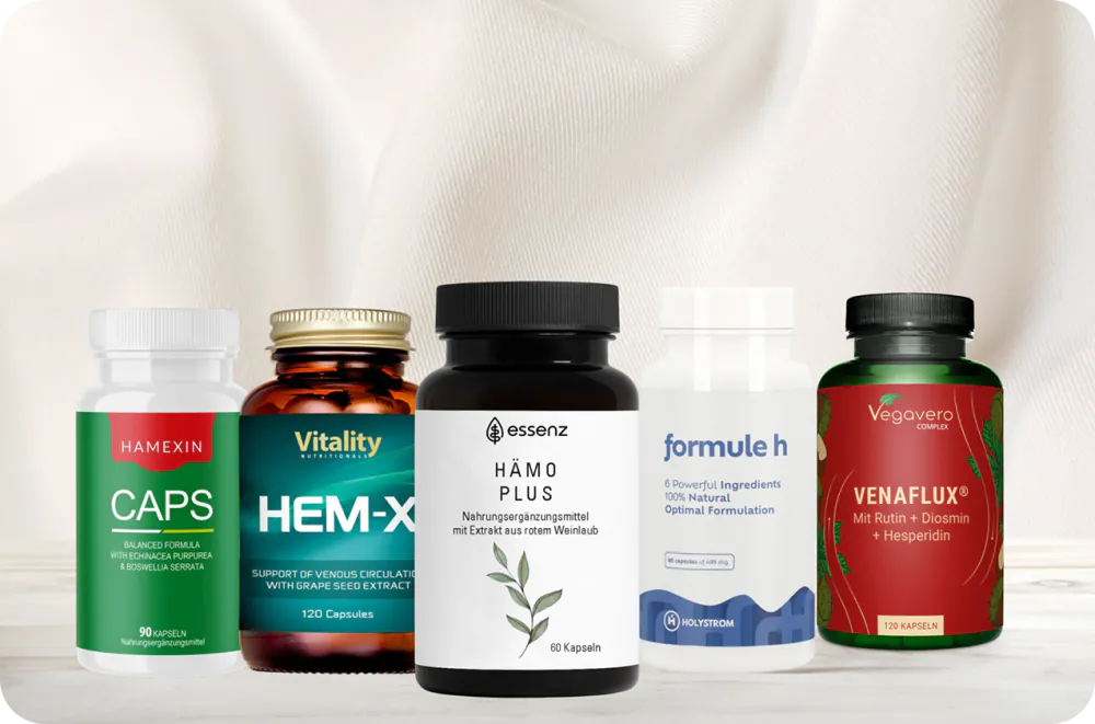 Vergleich der besten Mittel bei H&auml;morrhoiden und Analfissuren